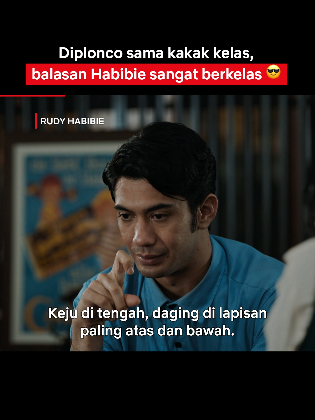 Yang diplonco nanti jadi presiden nih bos 😎 #Netflix #RudyHabibie #RezaRahadian #ErnestPrakasa #PandjiPragiwaksono