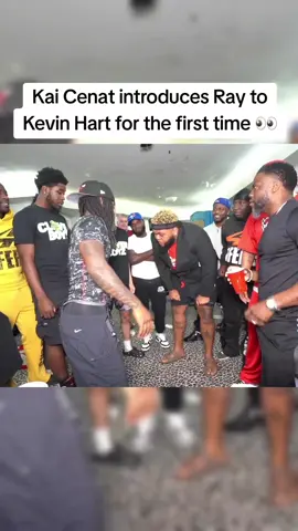 Kai Cenat introduces Ray to Kevin Hart for the first time #kaicenat 