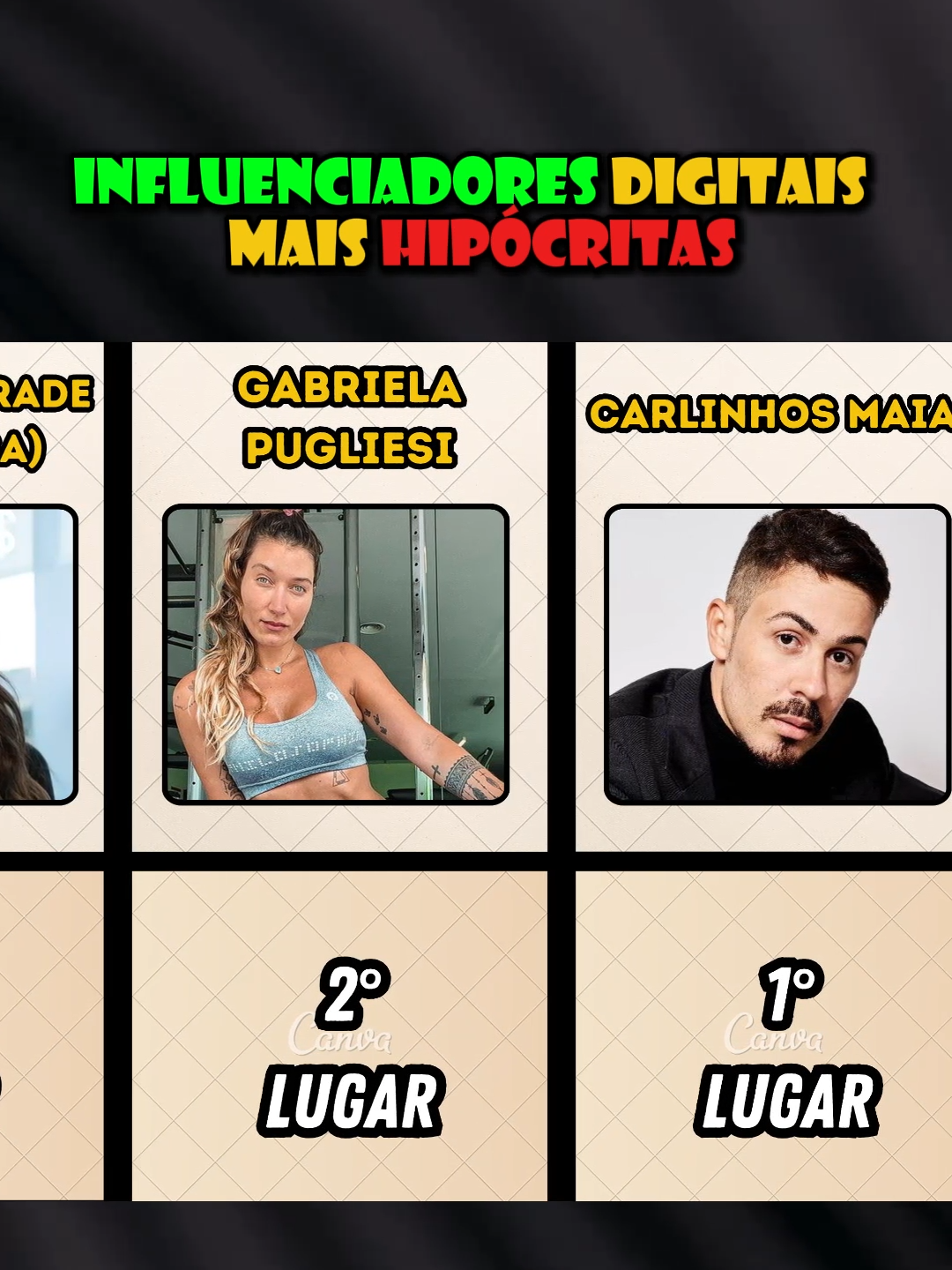 Influenciadores Digitais  Mais hipócritas #capcut #viral #fyp #foryou #foryoupage