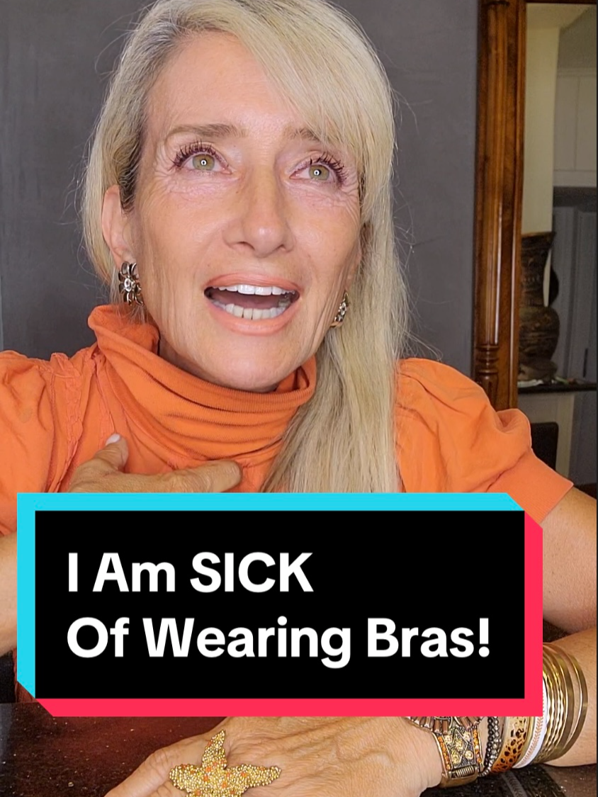 Is anyone else sick of bras??? #bras #WomenOfTikTok #girlproblems #girltalk #womenover40 #over50women