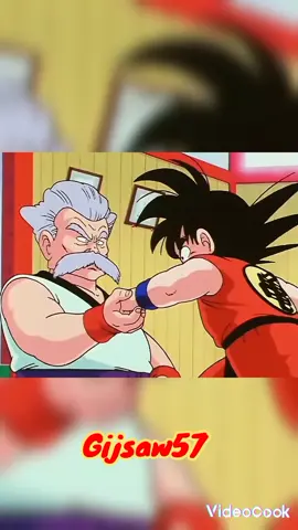 Goku pelea contra el maestro mutaito #anime #dragonball #goku #roshi 