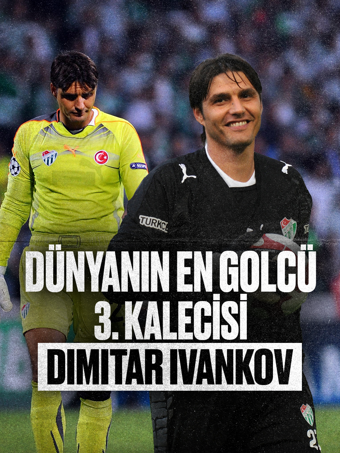 🧤 Dünyanın en golcü 3. kalecisi: Dimitar Ivankov. #gdhspor #bursaspor #kayserispor #levskisofia #süperlig