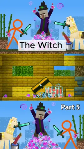 Episode 5. The Witch - Animation vs. Minecraft Shorts Ep 21 #alanbecker #alanbeckeredit #alanbeckerstickman #animation #Minecraft #thewitch