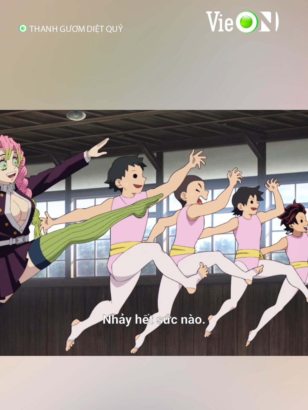 Bộ đồ tập huấn nhìn cưng quá nè :)) #VieON   #VieONAnime   #ThanhGuomDietQuy   #TikTokSoiPhim   #TikTokGiaiTri