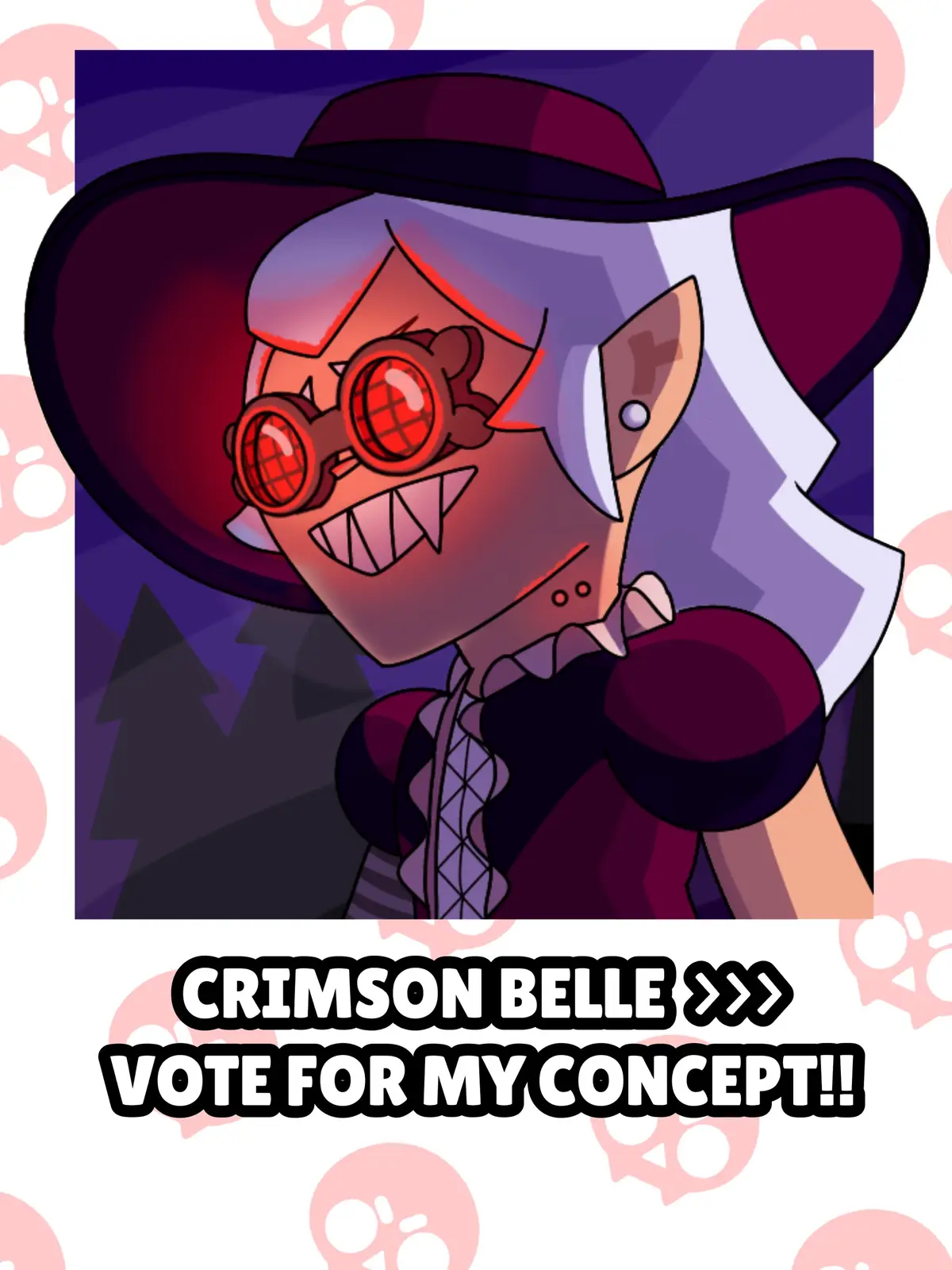 your vote will be highly appreciated 🥳❤️ (the link is in the comments!) #brawlstars #belle #idea #concept #supercell #brawlstarstiktok #viral #fyp #fy #fypシ #new #edit 