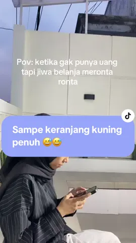 Sampe keranjang kuning penuh iya gak #fypage #jogersporty #cargopants #yooracargo 