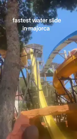 fastest water slide in majorca #holiday #family #fun #waterpark #majorca #santaponsa 