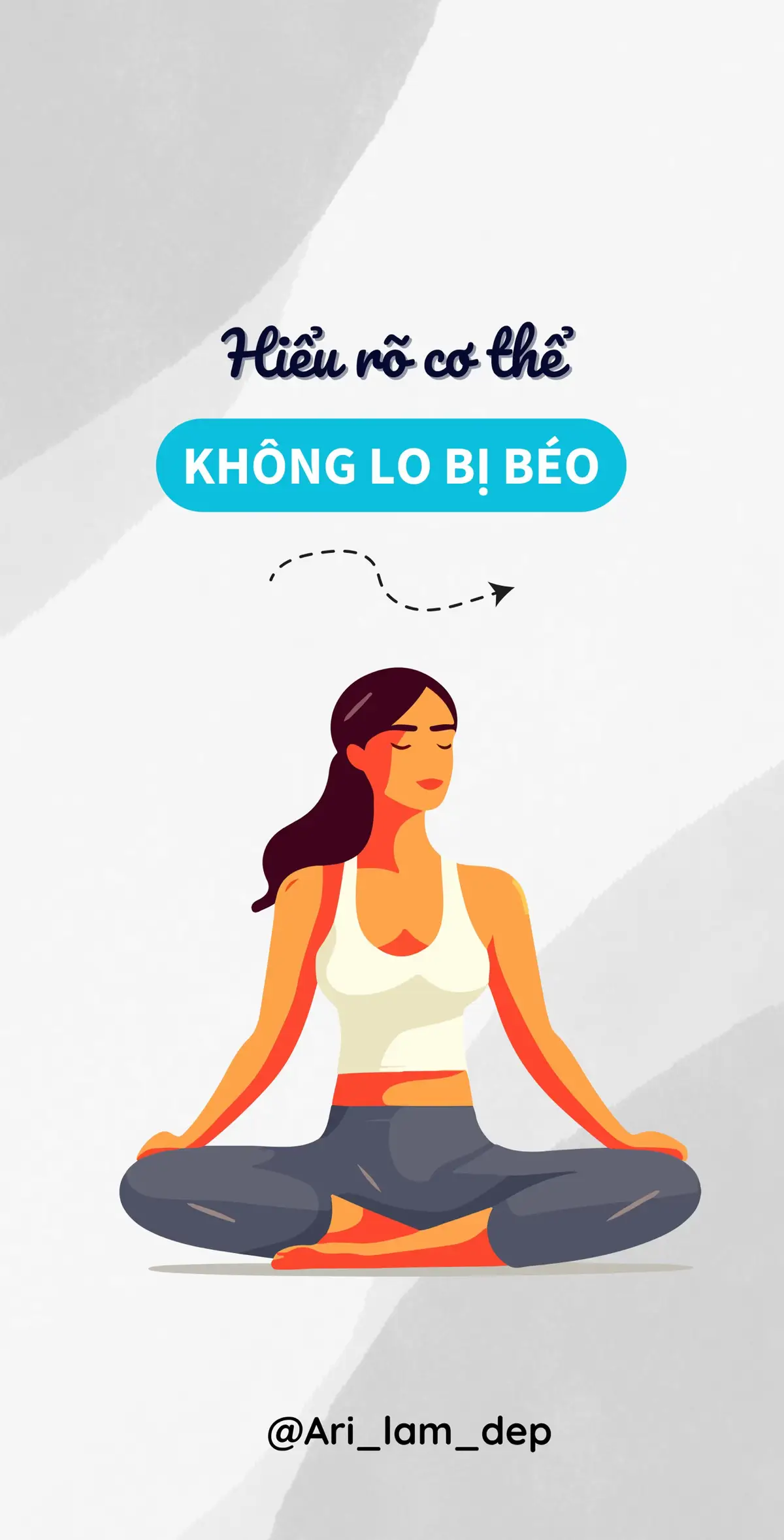 Không lo bị b.é.o #Arilamdep #cothe #suckhoe #tangcan #giamcan #healthy 