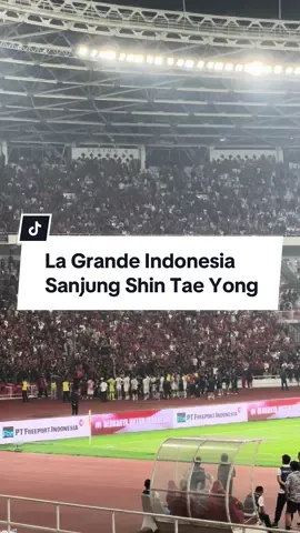 La Grande Indonesia Sanjung Shin Tae Yong usai timnas indonesia kalahkan filipina 2-0 di GBK