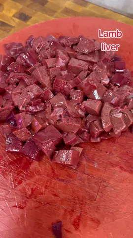 lamb liver #butcher #lamb #bbq #beautiful #foryourpage #viralvideo #beef 