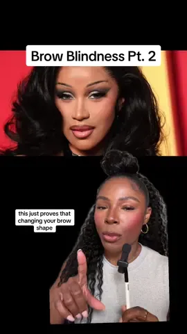 Replying to @Gris 🖤💕🖤💕 #greenscreen Eyebrow Blindness pt. 2 Cardi B #browblindness #eyebrowblindnesss #cardib #browshaping #eyebrows 