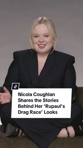 You say #Versace, we say @Versace. @nicolacoughlan #NicolaCoughlan @Bridgerton #Bridgerton @RuPaul’s Drag Race #TikTokFashion #FashionFlashback