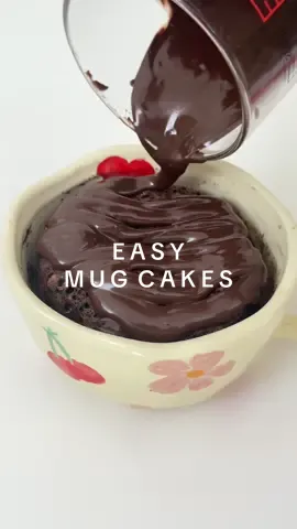 Two quick and easy mug cakes 🫙🍰🍫 Perfect for when you’re craving something sweet but don’t want to make an entire cake for yourself.  RECIPES👇🏼 Chocolate cake: 1 egg 1 tsp baking powder 1 tsp sugar 5 tbsp milk 1 tbsp coconut oil 2 tbsp flour 1 tbsp cocoa powder Vanilla cake: 1/4 cup + 1 1/2 teaspoons flour 2 tbsp sugar 1/4 tsp baking powder dash salt 2 tbsp butter, melted 2 tbsp milk 1/2 tsp vanilla extract 1 tsp sprinkles #Recipe #recipes #food #Foodie #sweets #chocolate #cake #mugcake #dessert #snacks #asmr #viral #EasyRecipe #fyp #foryou #foryoupage 