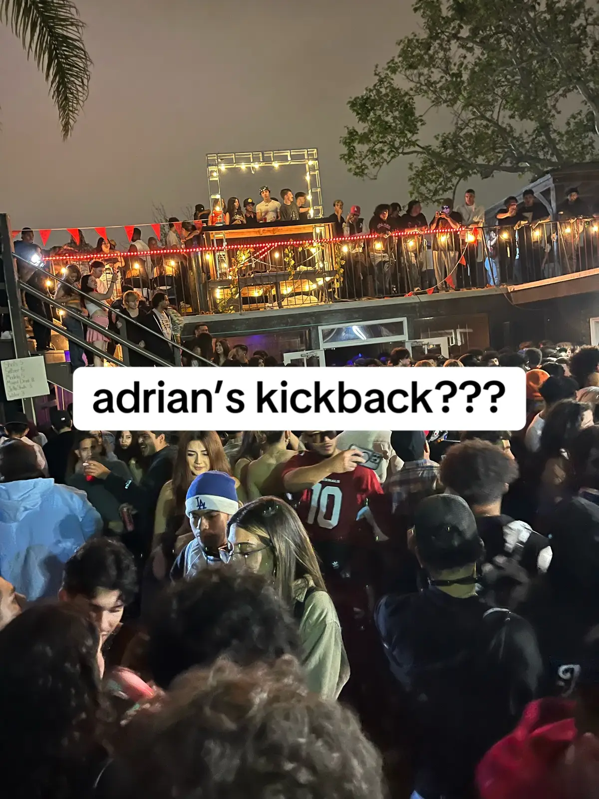 adrians kickback who? #viral #fypage #college 