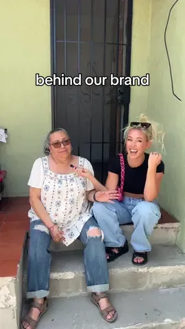 Meet Dolores, one of the amazing women we work with here at SKATIE! The heart and soul of our business ♥️ #behindthebrand #SmallBusiness #femalefounded #femalerun #madeinla #madeinusa 