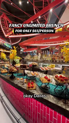 Komodo has launched their exciting new Sunday Brunch! 🔥✨ AYCE Buffet + Sushi Bar + Your Choice of Entree  🥣Their brunch now features an extravagant buffet with unlimited sushi and a raw bar, plus a choice of entree for just $65 per person! And the drink packages are impressive too. The brunch buffet isn’t your usual continental spread. Feast on a variety of sweet and savory treats like potstickers, bao buns, pastries, shrimp, king crab legs, ceviche, sushi, crispy rice, and much more! 🦀 Each guest can also pick a plated entree from options like HK French Toast, King Crab Benedicts, Wagyu Burgers, and Crab Lo Mein. 📍2550 Pacific Ave Unit 120 Dallas, TX  75226