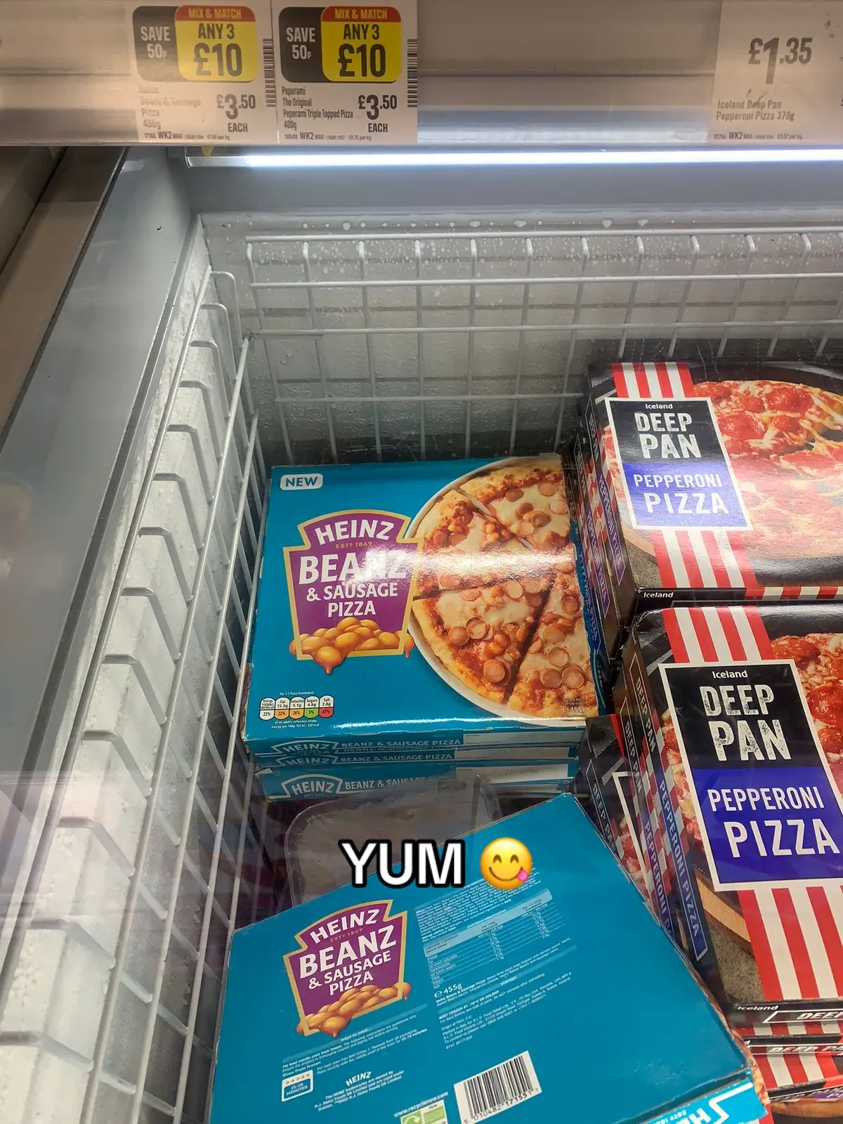 #fypツ #heinz #pizza #beans #iceland #british #foryoupage 