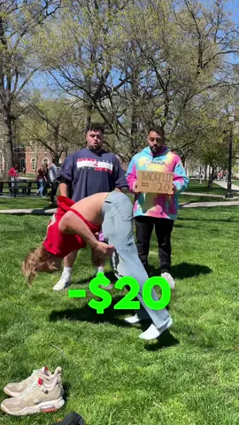 Do a backflip, get $20 😳 #fyp #viral #explore 