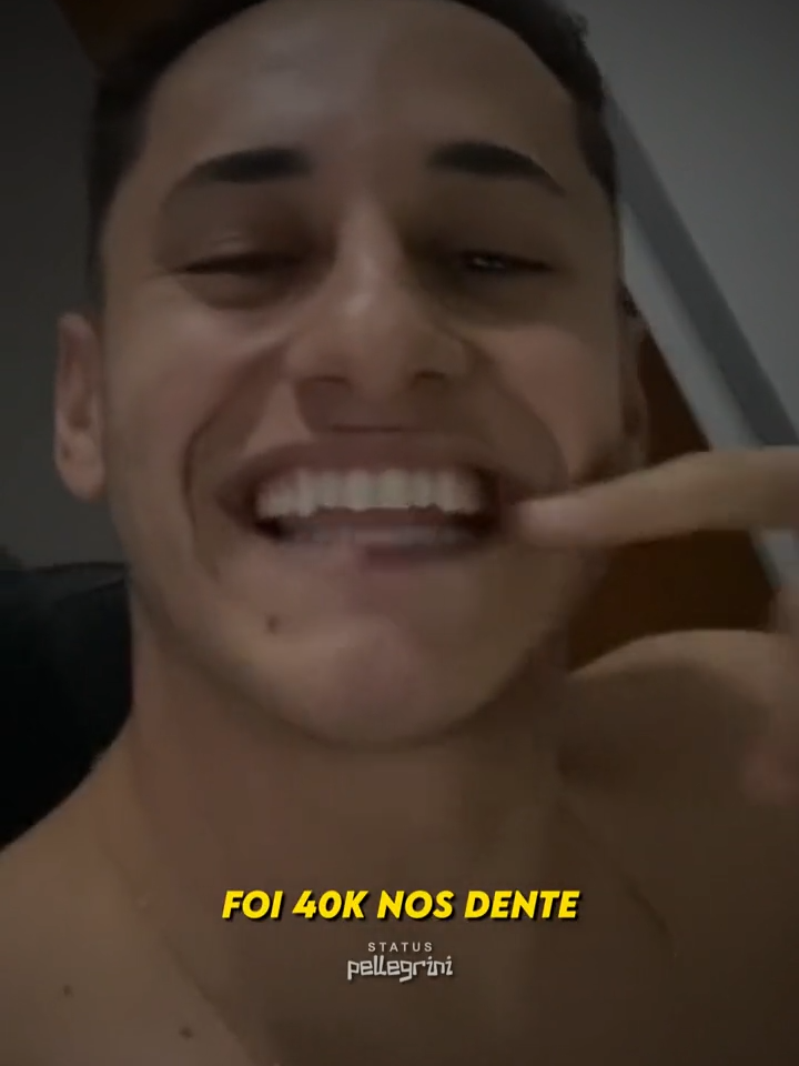 Foi 40k nos dentes... 🎶🤑 @fernandin.03 #funk #status #tipografia #musica #foryou #viral #fyp