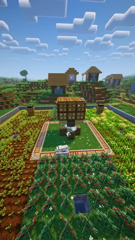 Minecraft Tutorial- realistic Farm#Minecraft #minecraftbuilding #minecrafttutorial #minecraftbedrock #minecraftjava #minecraftbuild 