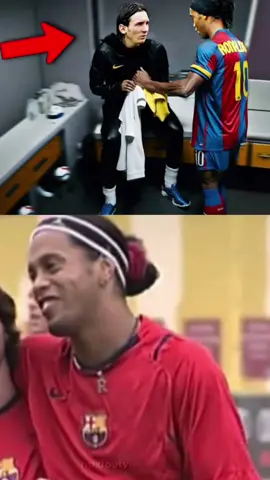 O Ronaldinho sacaneava o Messi.