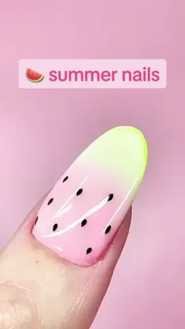 lil summery 🍉  save this tutorial for the next client who says 