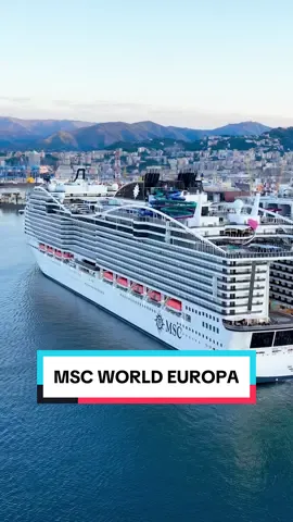 World Class vibes only. #MSCCruises #MSCWorldEuropa #mediterranean 