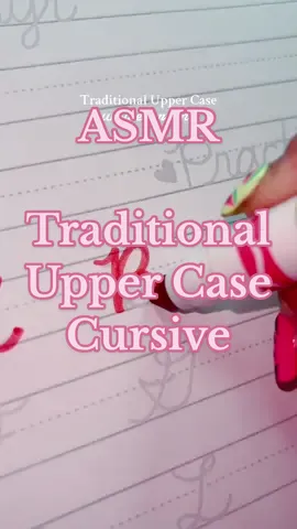 🌷🌷🌷 #asmr #cursive #writing #calligraphy #handwriting #relaxing #teacher 