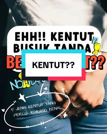 Hellooo alls✨ Bagi korang kan, kentut dan jenis angin yang dilepaskan menerusi dubur nie kotor dan menjijikkan ke? Tapi kan kalau korang nak tau, Kentut nie sebenarnya merupakan salah satu cara untuk kita mengesan secara awal tentang status kesihatan diri terutama melibatkan bahagian usus dan perut. Dan jugak, Rupanya kentut nie ada pelbagai jenis? jugak dan membawa maksud yang berbeza-beza pada setiap tubuh seseorang tauu. Haaa, 5 jenis kentut nie perlu korang kenal pasti sekali gus mengetahui serba sedikit tahap kesihatan badan korang melalui kentut yang di lepaskan 🚶‍♀️💨 Antara jenis kentut adalah:- 1. Kentut berbau busuk 2. Kentut tak berhenti dan berlebihan 3. Kentut tidak berbau 4. Kentut 'Panas' 5. Kentut Biasa Dan untuk maksud bagi setiap jenis kentut? nie korang boleh baca kat atas tauu. Selamat membaca dan menambah ilmu tentang kentut 😜🤭 #HealthTips  #kesihatan #healthylifestyle #kentut  #GayaHidupSihat #fypage #fyp #hiduplebihsihat #healthyhabits 