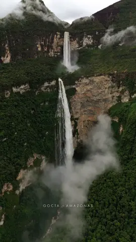 Catarata de Gocta, ¿ya conoces esta experiencia en Amazonas? #turismo #gocta #natural #viajes #travel #paisajes #peru #aventura #vacaciones #neblina #aves #musica #videos #destinos #chachapoyas 