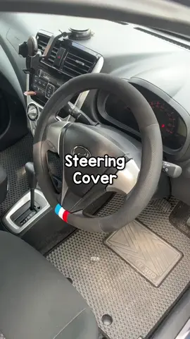#steeringcover for my #peroduaaxia #trareview #coversteering #caraccessories 