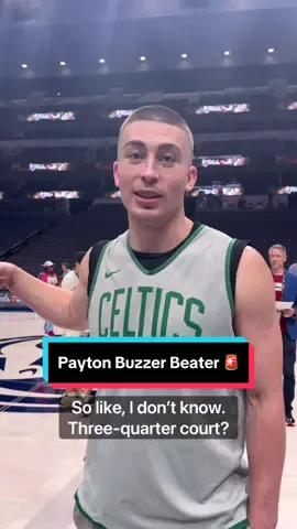 From checking into the game all because he and @Boston Celtics head coach Joe Mazzulla exchanged a look… Payton Pritchard says 🗣️ “I do this” when it comes to buzzer beaters! #NBA #NBAFinals #PaytonPritchard #Celtics 