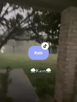 It was so nice but scary 😂😂 winds were insane. #rain #raining #itsraining #thunderstorm #texas #rainstorm #rainasmr 