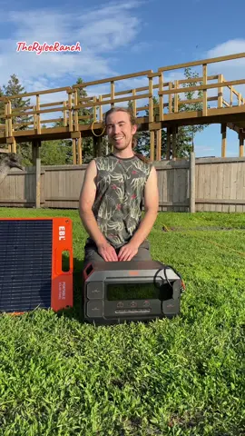 Corey and Kalan at the Rylee Ranch: Thanks EBL for sending us this 2200 W portable power station and solar panel! #ryleeranch #kalanrylee #followme #foryou #foryoupage #fyp #trending #tiktok #Love #animals #viral #outdoor #spring #farm #farmlife #dailylife #solar #farmboy #alberta #ebl #portablepowerstation Can get it on amazon too! https://a.co/d/1z62x73