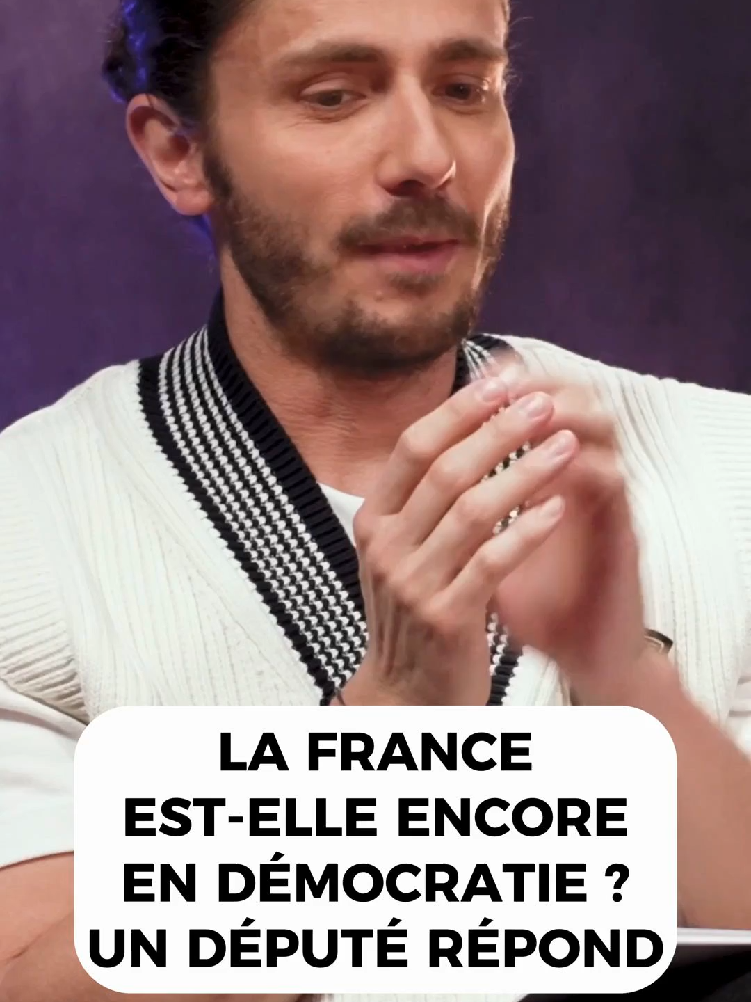 La France est-elle encore en démocratie ? Un député répond ⬆️ L'interview complète est disponible sur la chaîne YouTube de LEGEND 🔥 #legend #legendmedia #guillaumepley