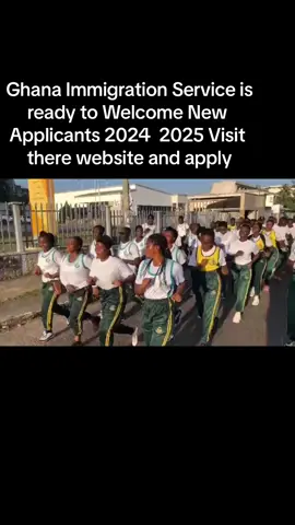 GHANA IMMIGRATION SERVICE RECRUITEMENT ENTRY REQUIREMENTS Eligible Applicants should 1.Be Ghanaian Citizens by Birth 2.Be a Good a character 3. Not be Married (Applicable to Regular cadets only ). 4. ⁠4. Not be bonded. 5. Not be less than 18 years and not more than 26 years by 30 March 2024 (Applicable to Regular Cadets Only). 6. Be medically fit by Ghana Armed Forces standards. 7. Must pass the Pre-Joining Fitness Test. 8. Be of minimum height of 1.68m (5'6