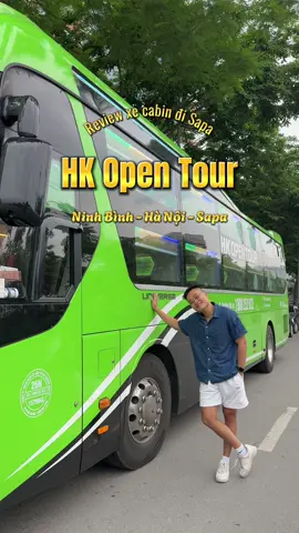 Xe đi Sapa của nhà xe HK Open Tour, một hãng xe mới dịch vụ siêu tốt cho mọi người tham khảo 🥰 #travel #tiktoktravel #dulich #reviewdulich #sapa #dulichsapa #hkopentour #hieuvivu 