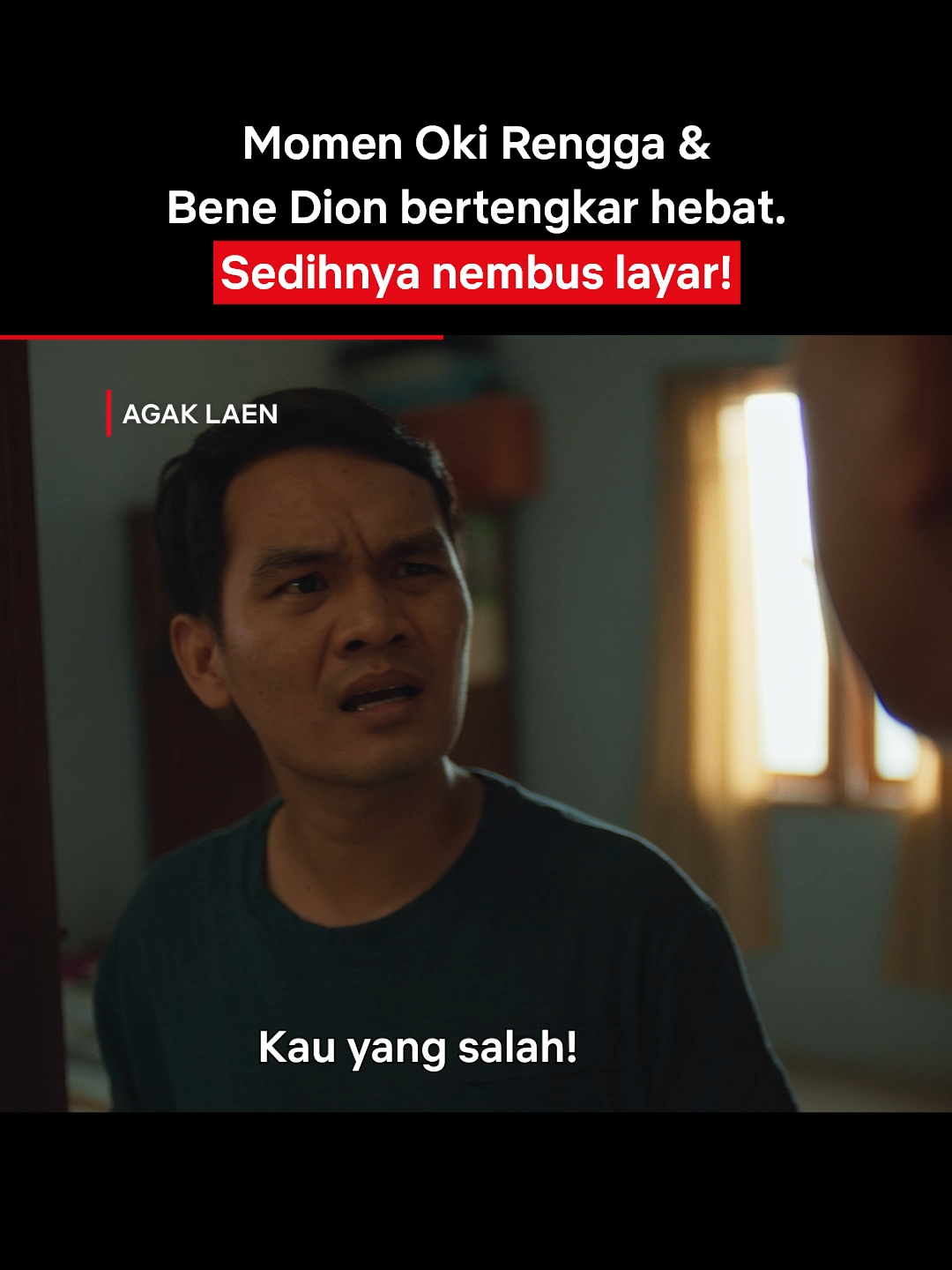 Film komedi kok bisa bikin mewek gini 😭 #Netflix #AgakLaen #BeneDion #OkiRengga #IndraJegel #BorisBokir