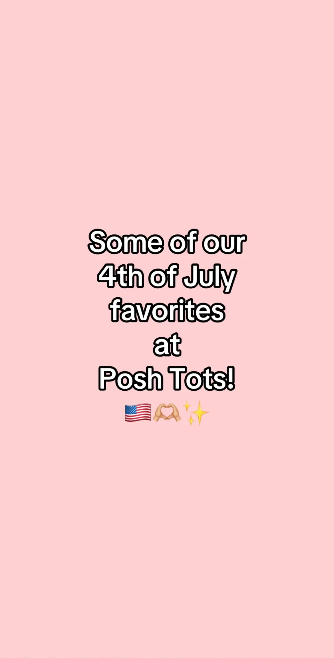 Come shop out 4th of July items!! 🇺🇸 #fyp #poshtots #childrensboutique #augustaga #4thofjuly 