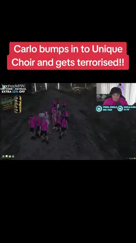 Carlo bumps into Unique Gospel Choir and gets absolutely terrorised!! #gtarp #uniquerp #foryoupage #viral #gaming #roleplay #clips #gta #fyp #pcgaming #gtaclips 