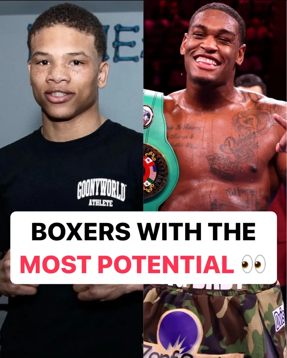 Boxers with the most potential under 25 👀 @Lorenzo Truck Simpson @OTX #otx