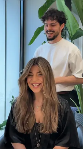 Effetto sorpresa 🫣 #haircolor #haircut #hairstyle #blonde #longhair #cotril #milano #trend #tiktok