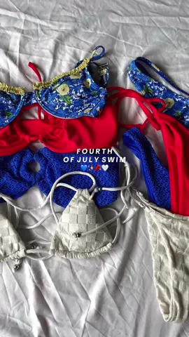 Fourth of July Bikinis 💙✨🧨🤍 all linked on my sf!🤩 #amazonfinds #amazonswim #amazonbikinis #fourthofjuly #fourthofjulyswim #fourthofjulyoutfits #4thofjuly #4thofjuly2024 #4thofjulyswim #4thofjulyoutfits #swimhaul #amazonhaul #amazonstorefront #redwhiteandblue 