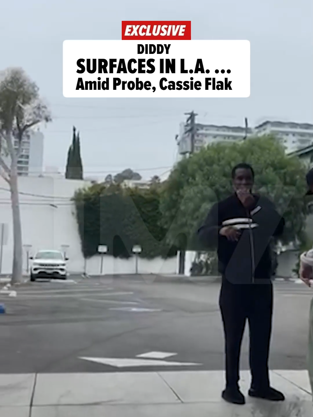 #Diddy has surfaced in Los Angeles following the #Cassie backlash and we have the #exclusive video to prove it. Details at the 🔗 in bio.