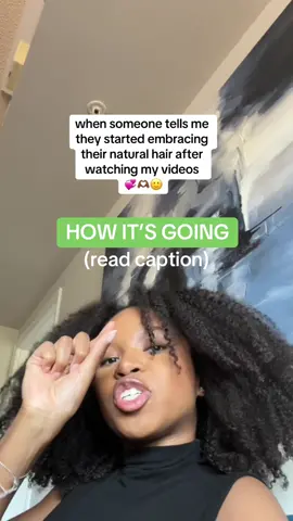My first video from my couch vs my most recent! This was supposed to just show my hair growth, but in looking at the text from both videos, I think it shows growth all around. From my content to my audience to my hair, there’s growth everywhere! And would it be a reach to say I’ve gotten better at makeup too? 🌚 #naturalhair #contentcreatorjourney #hairgrowth #beforeandafter #transformation 
