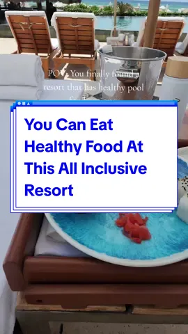 At Grand Velas you can vacation without stressing about all the weight that you'll gain! They have healthy pool food options, healthy cuisine, and non alcoholic drinks! Ready to book? Email info@sodynamite.com  #sodynamite #grandvelasrivieramaya #allinclusiveresort #luxuryresort 