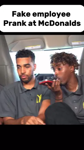 Fake employee prank at McDonalds #betasquad #niko #nikoomilana #sharky #chunkz #kenny #aj #ajshabeel #america #mcdonalds #fake #fakesituation #employee #prank #pranks 