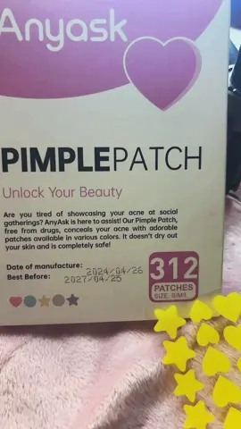 Say goodbye to acne with the cutest pimple patches ever! 😍✨ Drug-free, skin-friendly, and only $1.99! @AnyAsk #Pimplepatch #AnyAsk #acne #acnetreatment #makeup #YourCity #makeuptool #Beautytool