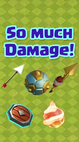 So much direct damage from equipment #trampledamage #clashofclans #equipment #th16 