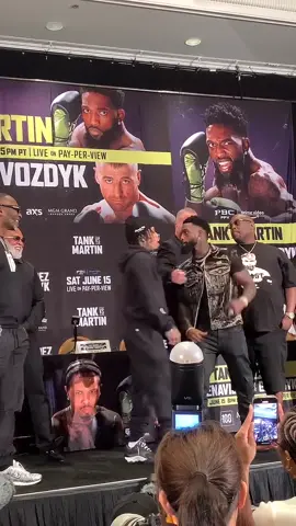 Tank Davis was all silly and goofy today at the press conference! #LIVEhighlights #TikTokLIVE #LIVE  #TankDavis #Boxing #TankMartin 